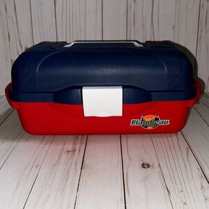 Kids fishing tackle box